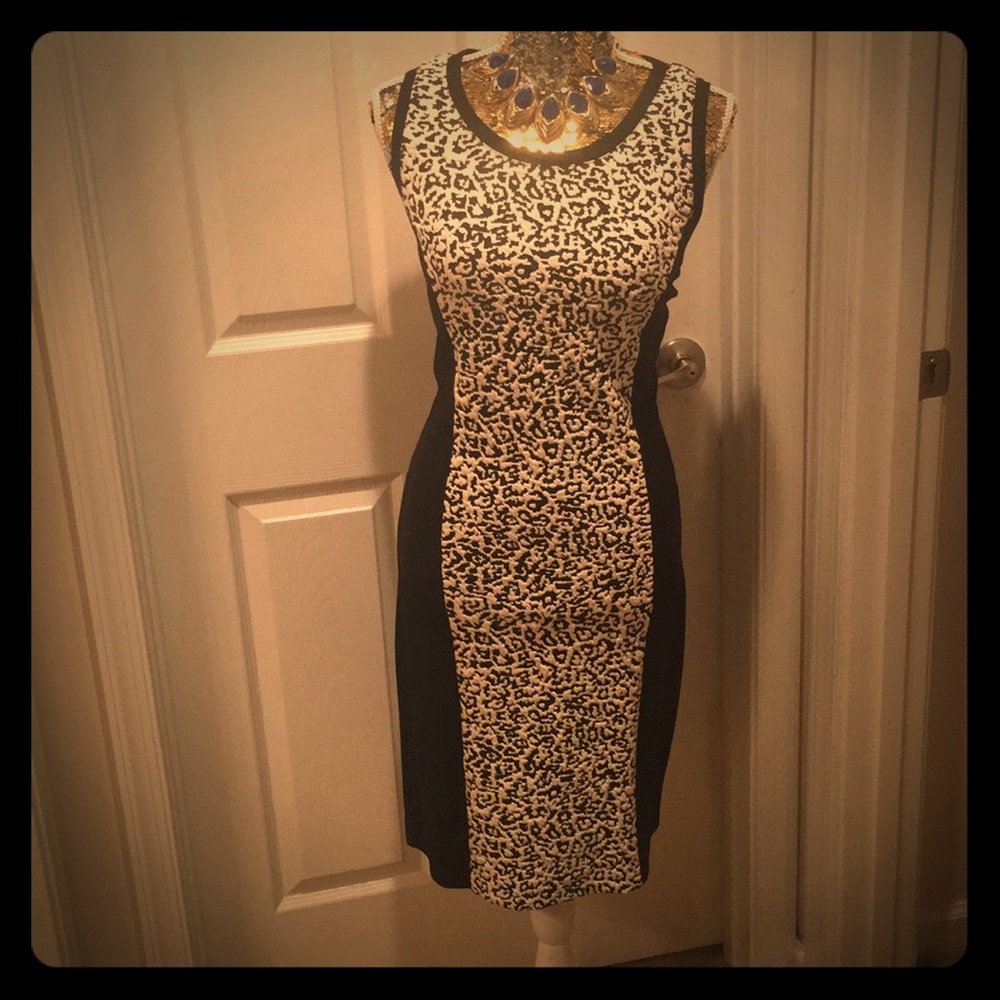 Animal printed dress